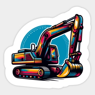 Excavator Sticker